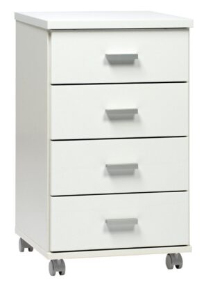 Fondi lipasto 4, valkoinen