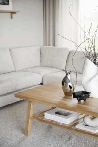 Brooklyn sohvapöytä tammi, Rowico