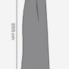 Aurinkovarjonsuoja 255 cm, Brafab