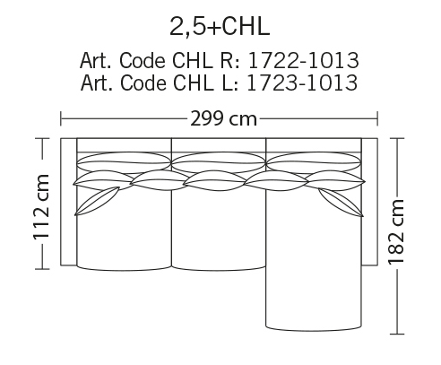 Chelsea divaanisohva, Burhens - Image 6